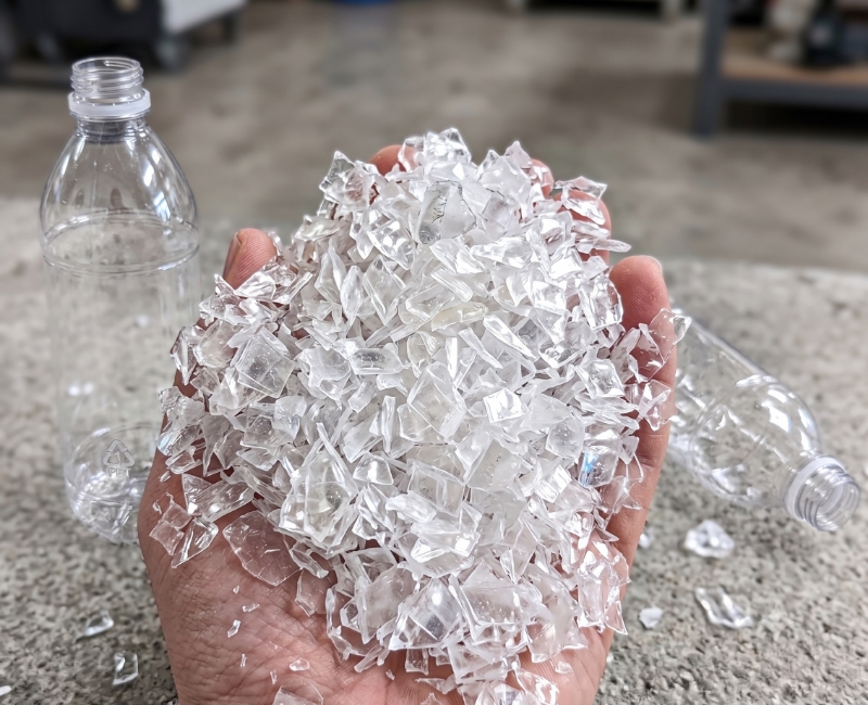 Hot Washed PET Flakes